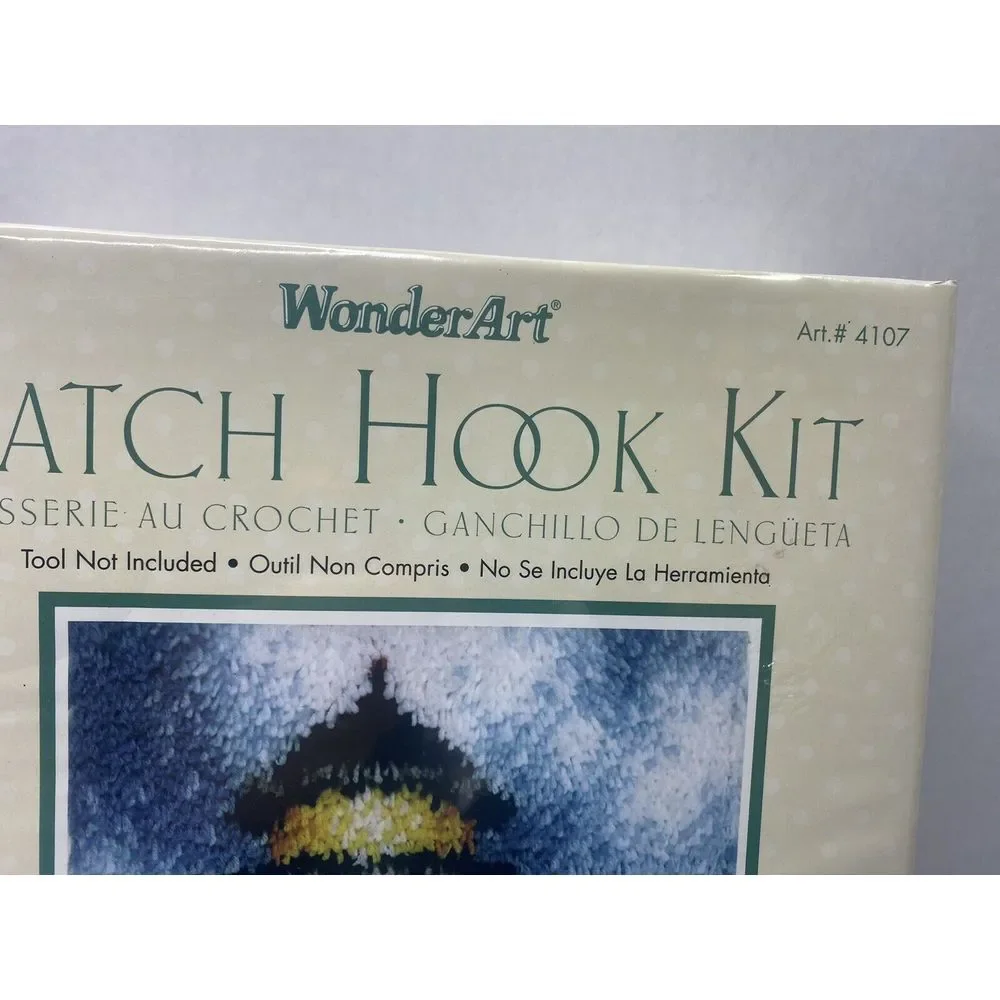 Lighthouse Craft Kit New Sealed Caron Latch Hook Kit Sailors Beacon‎